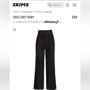 Skims worn once cozy set